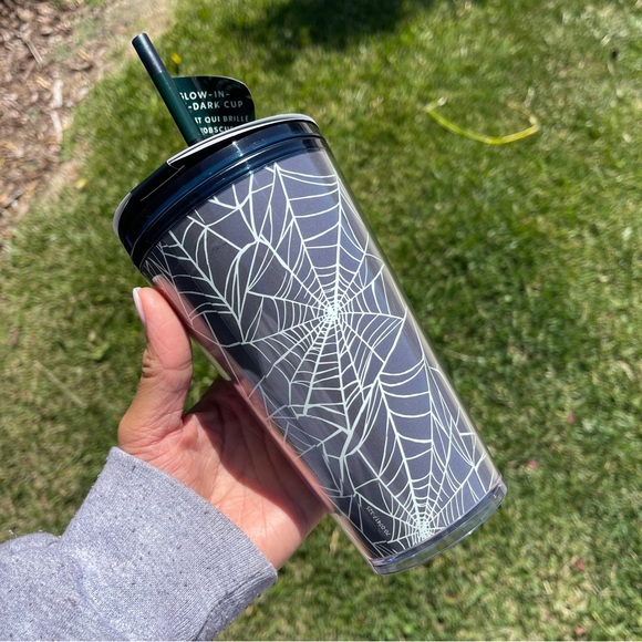 Glow in the dark Halloween Starbucks Tumbler - Picture 2 of 4